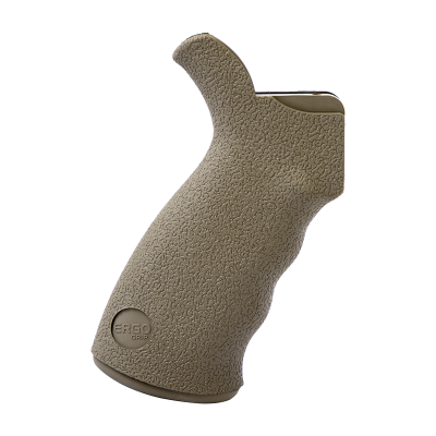 ORIGINAL ERGO AR15/M16 GRIP AT (AGGRESSIVE TEXTURE) – SUREGRIP DARK EARTH