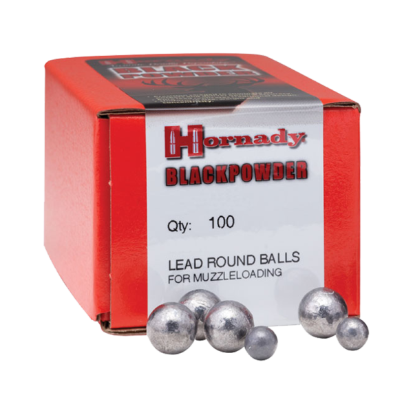 Hornady Lead Balls, Horn 6080 Lead Balls 45 .457 100