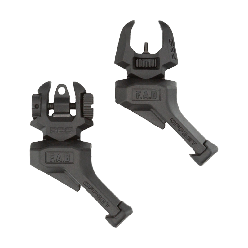 Picture of FAB DEFENSE FRONT AND REAR OFFSET FOLDING SIGHTS