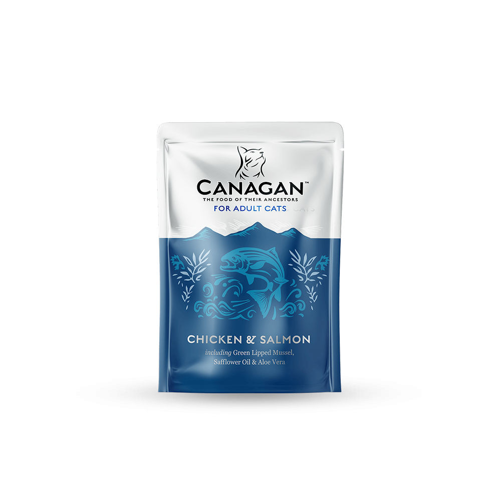 Canagan Pouch Kat Chicken & Salmon