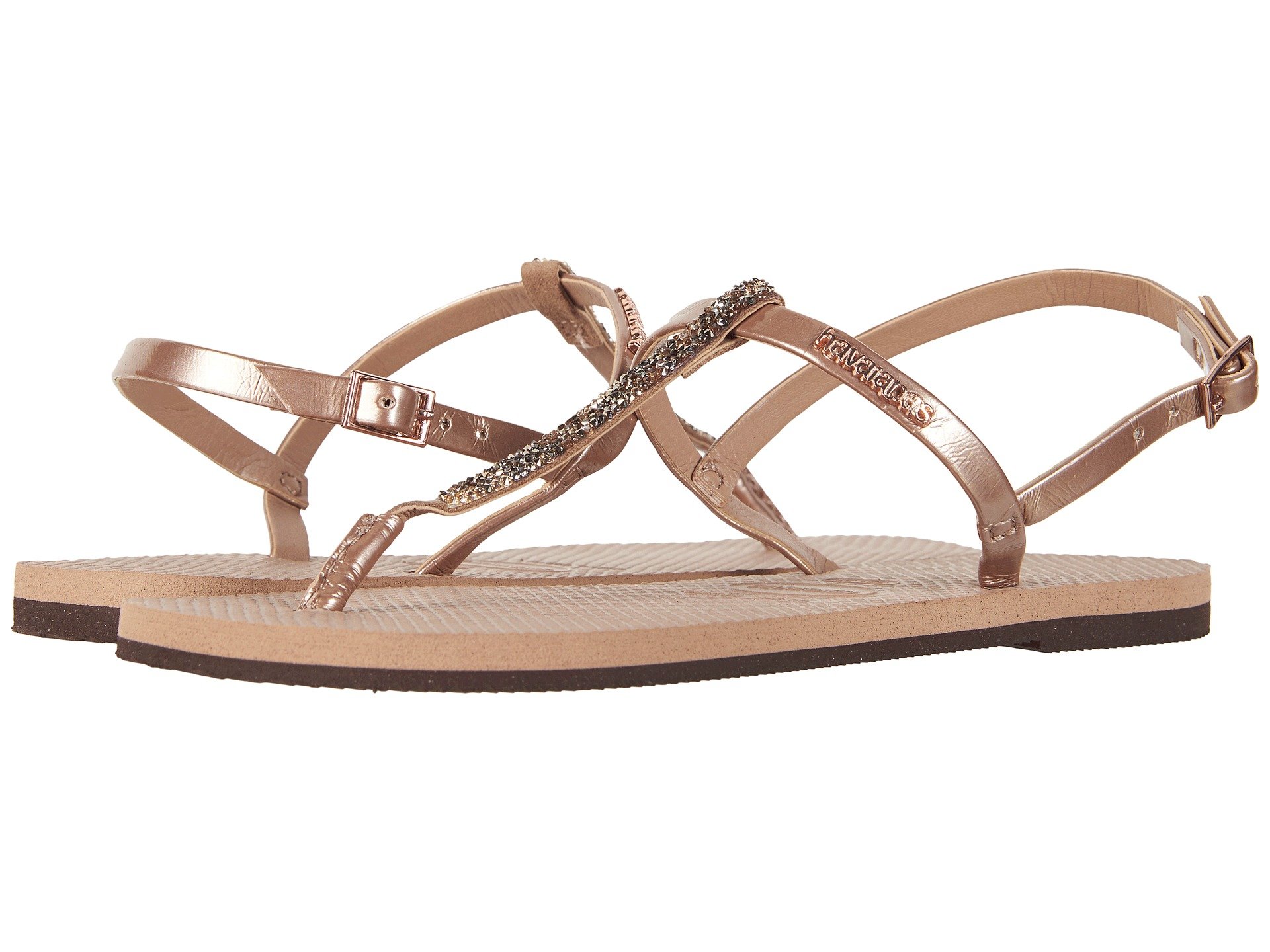 havaianas you riviera rose gold