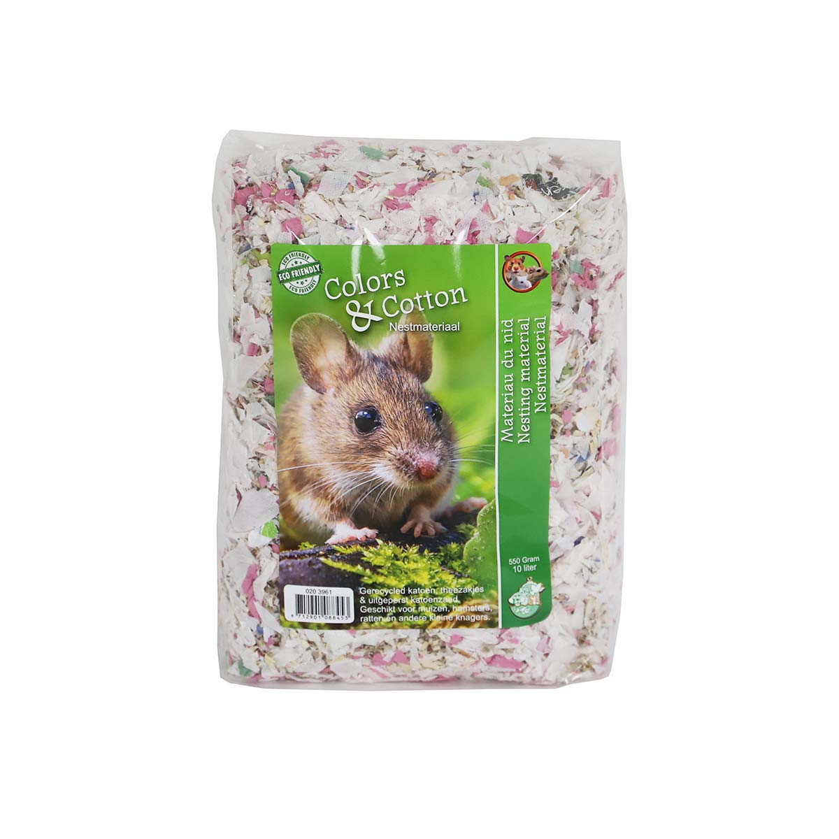 Gebr. De Boon Nestmateriaal Colors & Cotton 550gr.