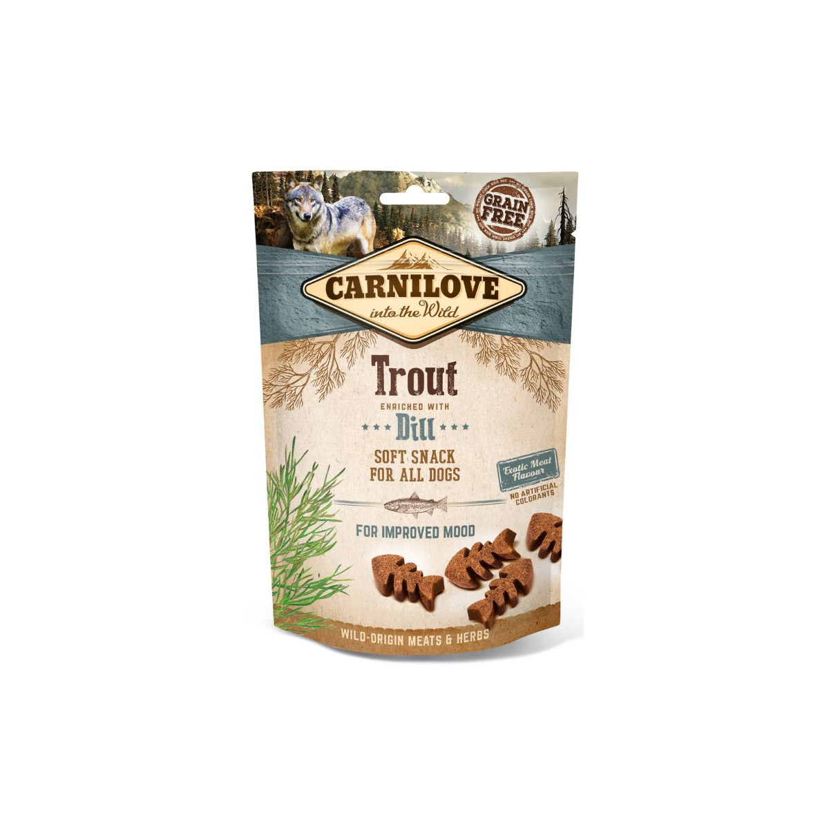 Carnilove Hondensnacks Soft Trout