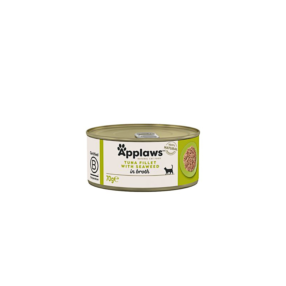 Applaws Blikvoeding Kat Tuna Fillet & Seaweed