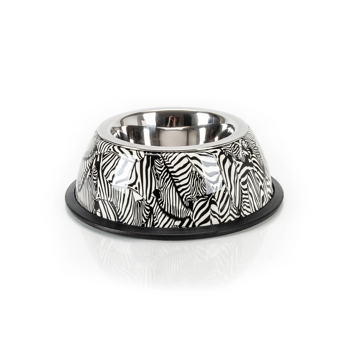 Croci Voer & Drinkbak Zebraprint
