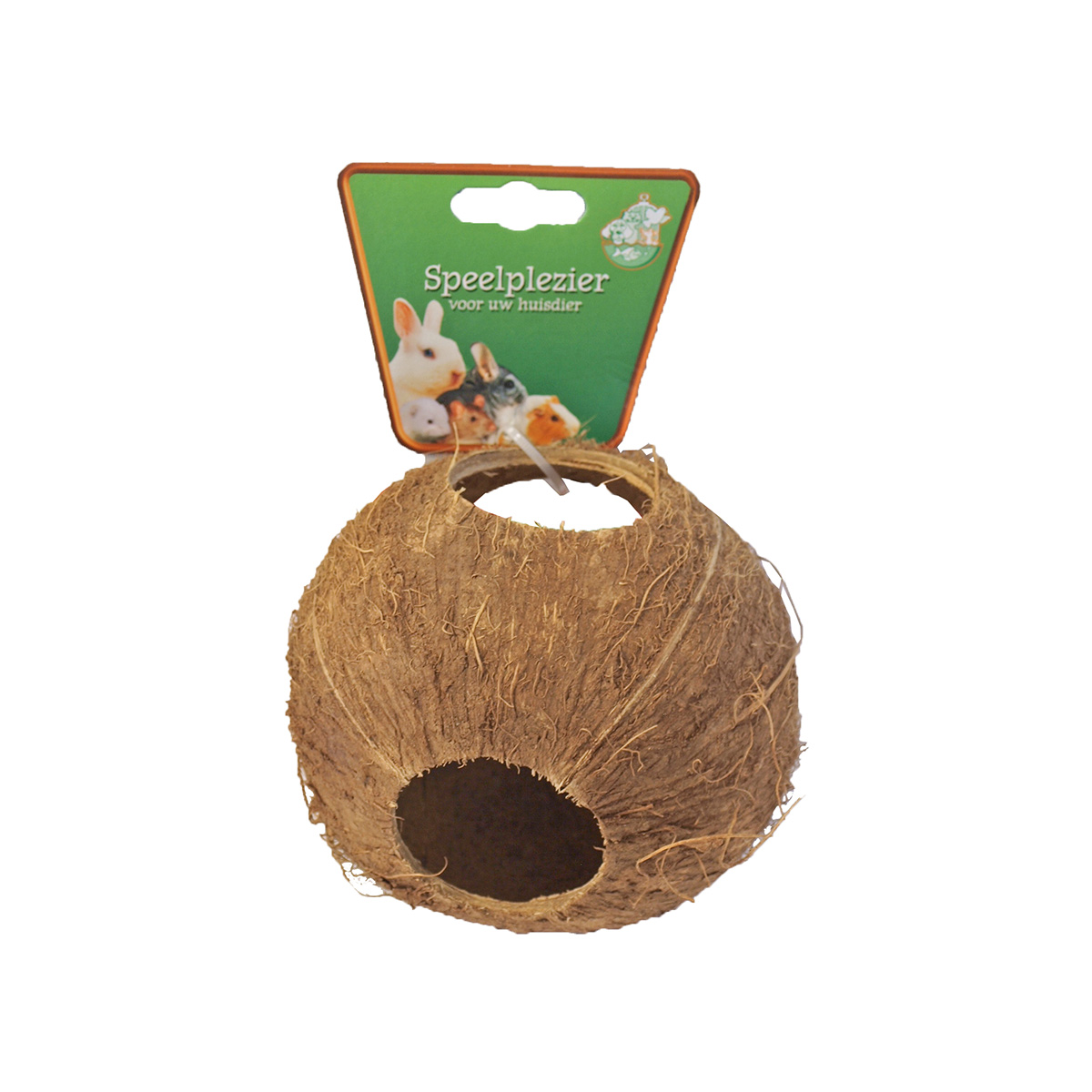 Gebr. De Boon Hamsterhuis Kokosnoot 3-Gaats