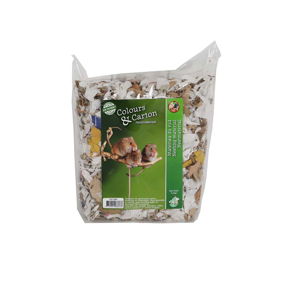 Gebr. De Boon Knaagdier Nestmateriaal Colours & Carton