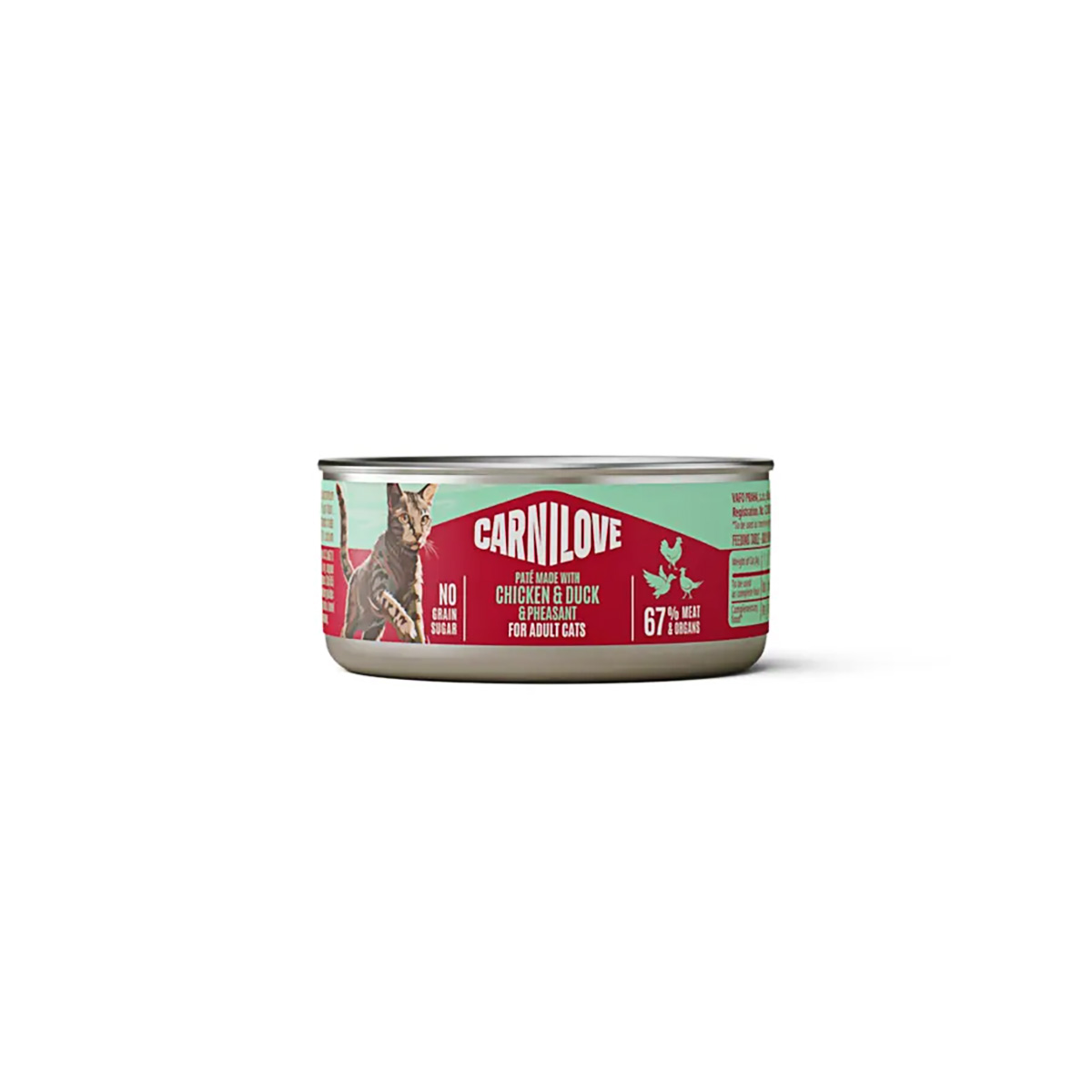 Carnilove Blikvoeding Kat Chicken, Duck & Pheasant