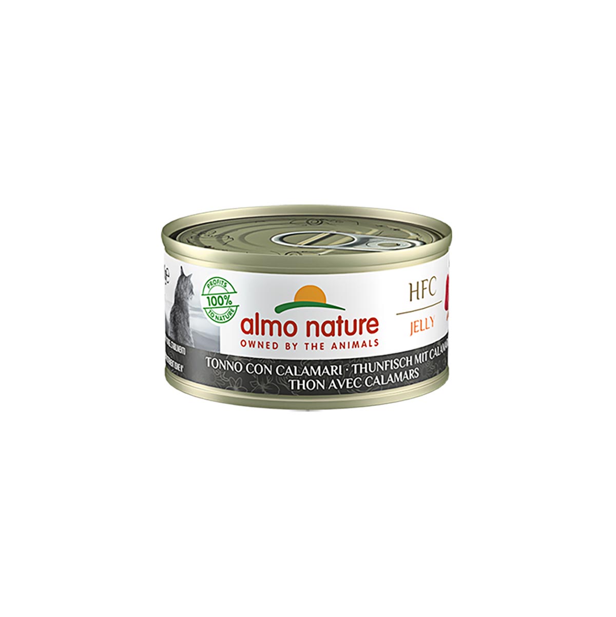 Almo Nature Blikvoeding Kat Tonijn & Inktvis