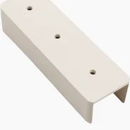 Tan Vinyl Rail Mount 1 1/2" x 5 1/2"