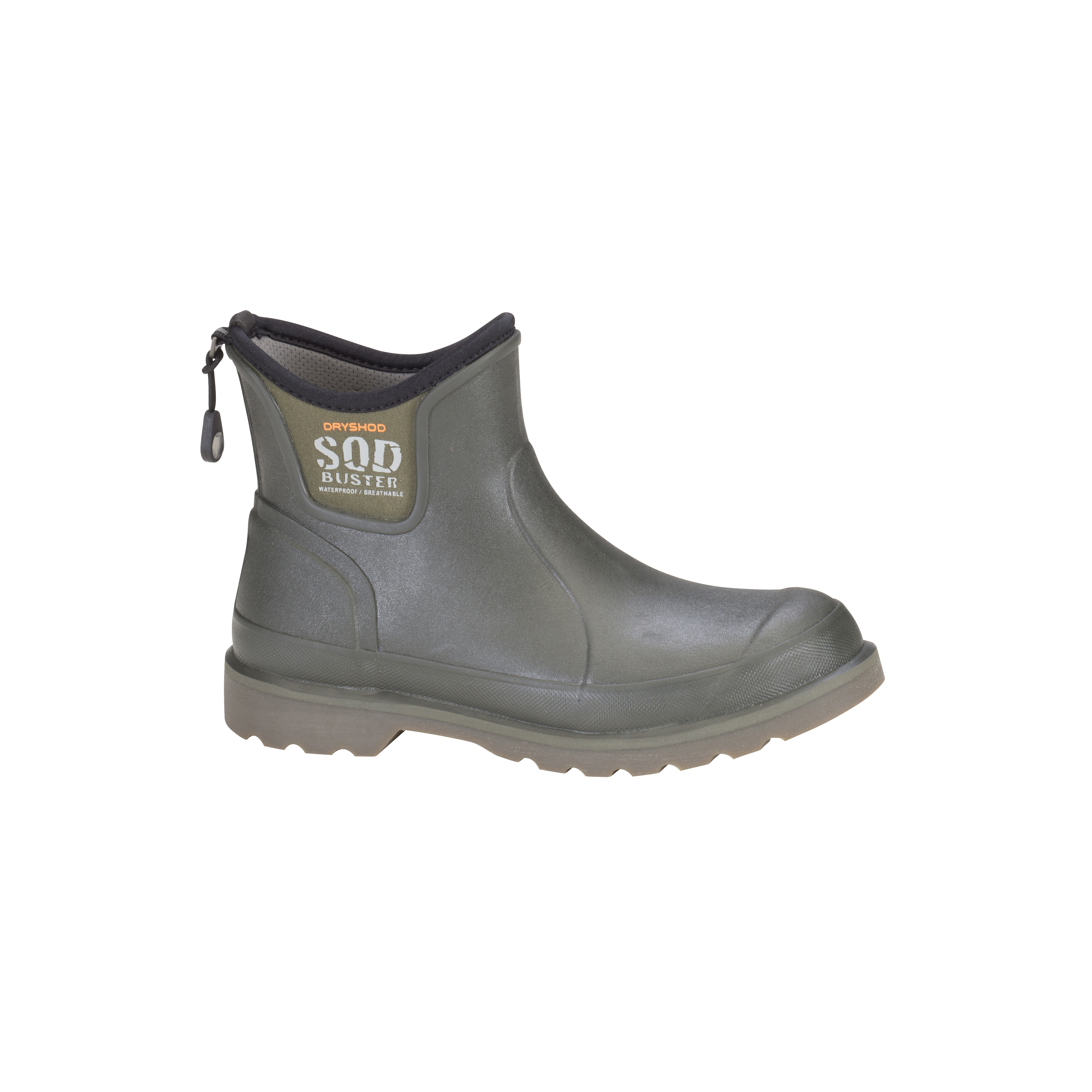 DryShod Men's Sod Buster Ankle Boot Moss/Gray, Size: 7