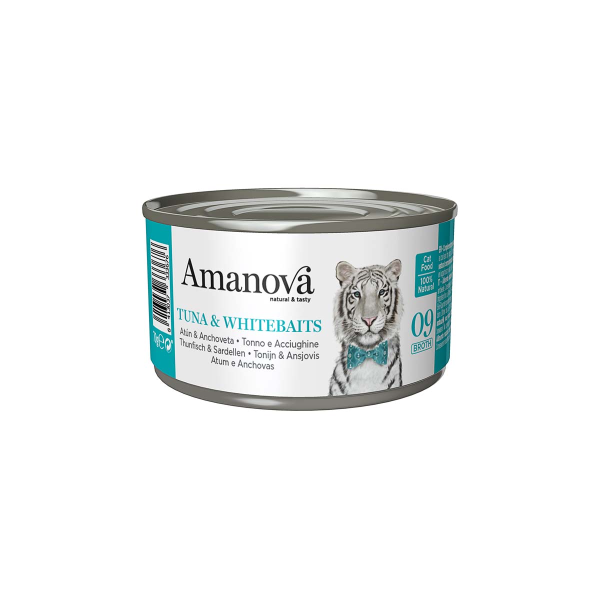 Amanova Blikvoeding Kat Tuna & Whitebait
