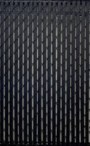 6' Bottom Lock Slat 2" Black
