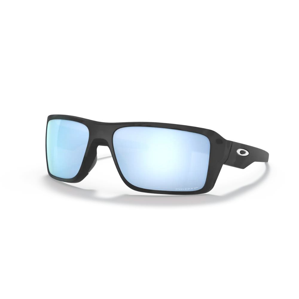 Pre-owned Oakley Double Edge Polarized Sunglasses In Prizm Deep Water