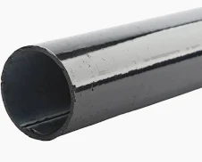 1 5/8" x 9' Post 20 Ga Black