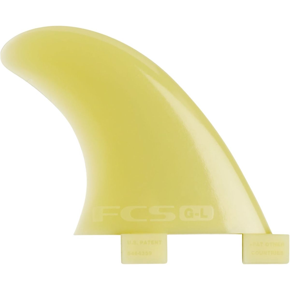 FCS GL Natural Glass Flex Longboard Side Fin Set eBay