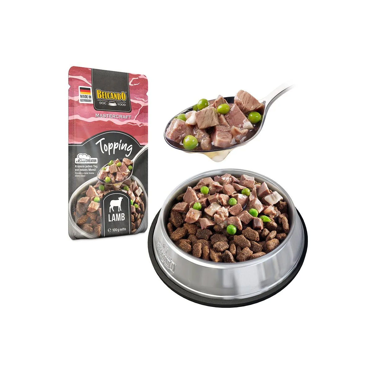 Belcando Mastercraft Topping Hond Lamb