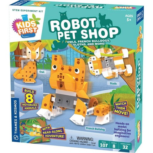 Kids First Robot Pet Shop: Owls, French Bulldogs, Sloths, And More!