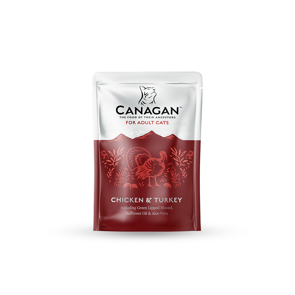 Canagan Pouch Kat Chicken & Turkey