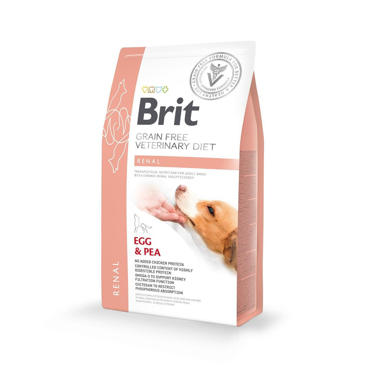 Brit Veterinary Hondenvoeding Renal 2kg