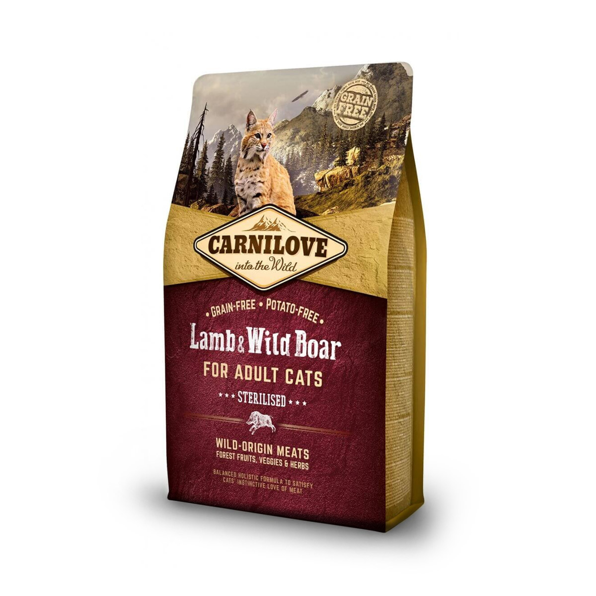 Carnilove Kattenvoeding Lamb & Wild Boar