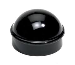 1 5/8" PS Cap Black