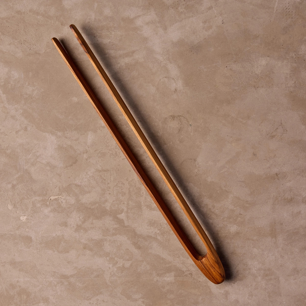 15" Teak Tongs