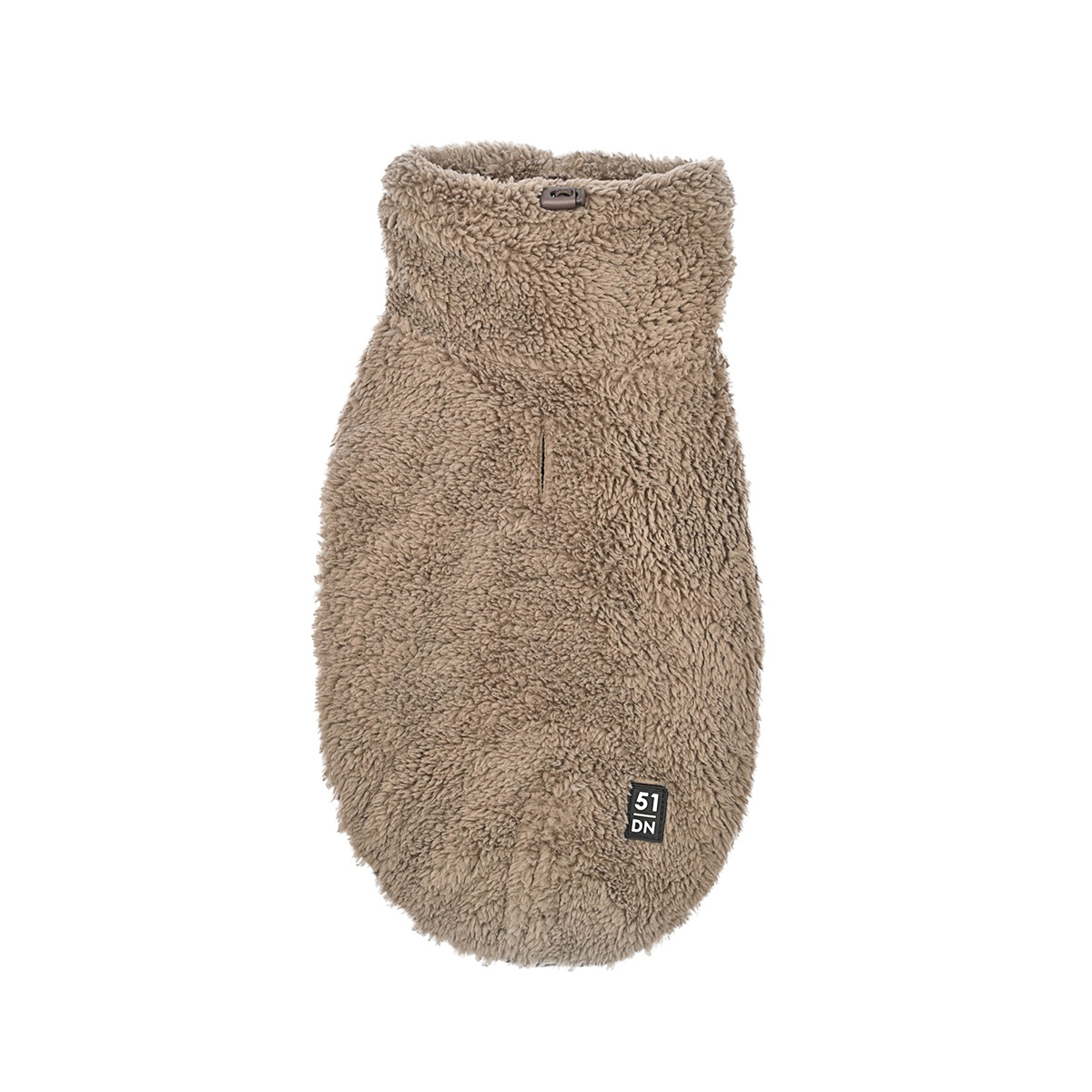 51DN Hondensweater Turtle Teddy ­Brown