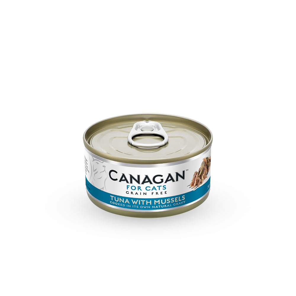 Canagan Blikvoeding Kat Tuna with Mussels