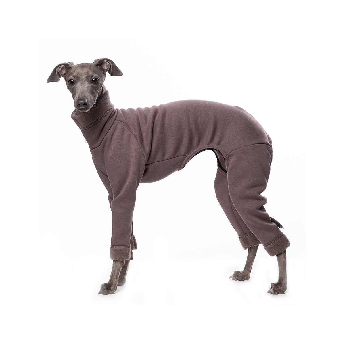 DG Hondenjumpsuit Urban Warmkeeper Dark Taupe