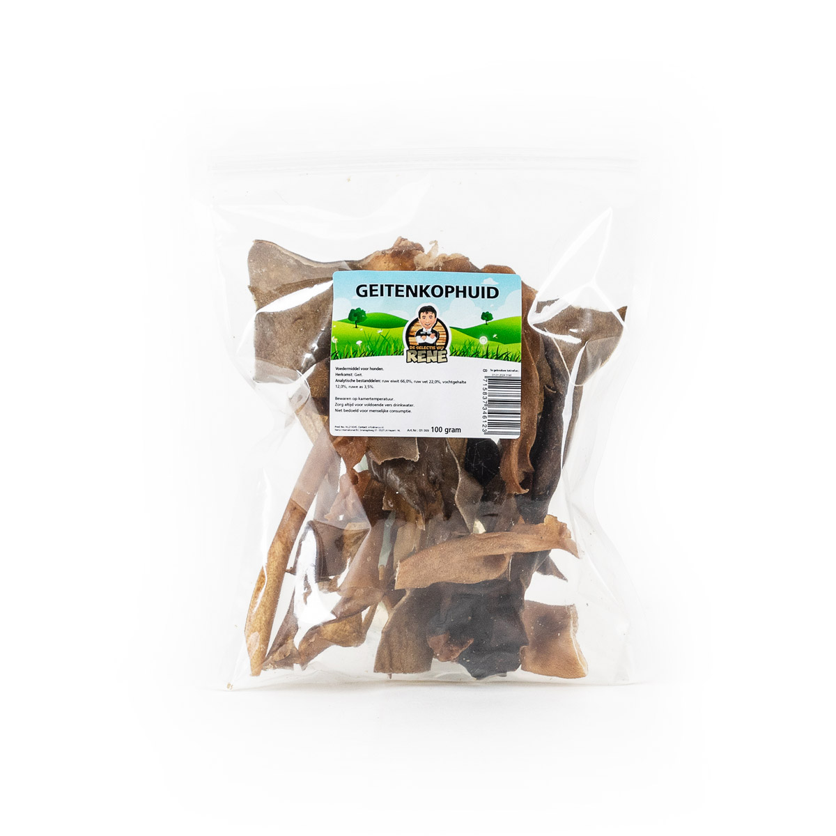 De Selectie Van René Kauwsnack Geitenkophuid