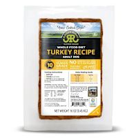 Raised Right Gently Cooked Frozen Dog Food - Turkey