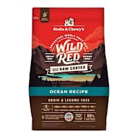 Stella & Chewy's Wild Red Grain-Free Raw Coated Dog Kibble - Ocean