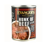 Evanger's - Grain-Free Hand-Pack Hunk of Beef Can for Dogs 12 oz Single