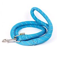 ppark ecoPET Reflective Rope Dog Leash Aqua L
