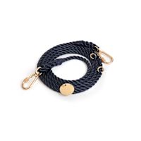 Found My Animal Adjustable Dog Rope Leash - Navy M