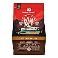 Stella & Chewy's Wild Red Grain-Free Raw Coated Dog Kibble - Prairie 21 lb