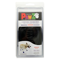 Pawz Dog Boots Shoes - Black 3" (M)