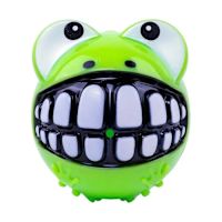 KONG Grinz Frog Dog Ball Toy