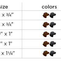 Angel Leather Braided Dog Collar - Brown