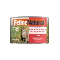 K9 Feline Natural Cat Canned Food - Chicken & King Salmon Feast 6 oz