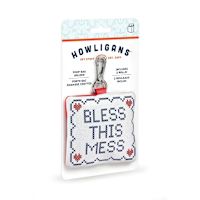 Howligans Poop Bag Holder - Bless This Mess