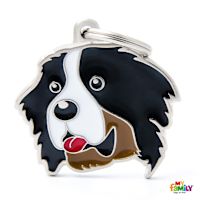 My Family Custom Pet ID Tags - Friends Bernese