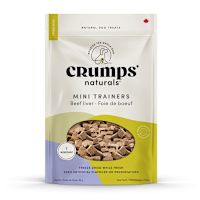 Crumps' Naturals Dog Treat - Mini Trainers Freeze-Dried Beef Liver  1.9 oz (55 g)