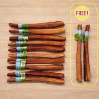 Nature's Own Odour Free JUMBO Bully Stick 12" Dog Chew