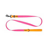 RC Pets Waterproof Dog Leash Azalea/Orange 1" x 5'