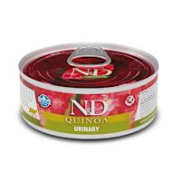 Farmina N&D Wet Cat Food - Quinoa Urinary Duck Recipe 80 g Case of 24