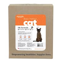 3P Basic Instinct Raw Cat Food - Grass-fed Elk 1 Case (4 pk Bulk)