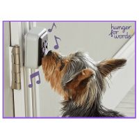 Hunger for Words Talking Pet Doorbell