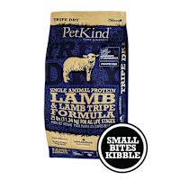 PetKind Poultry-Free Dog Kibble - Single Animal Protein Lamb & Lamb Tripe 25 lb